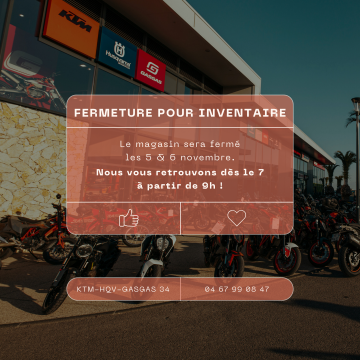 INVENTAIRE KTM